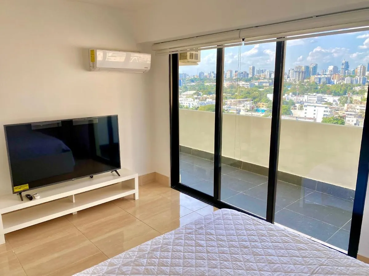 산토도밍고 Luxury Ph Oceanfront, With Pool, Free Pkg And Wifi 아파트