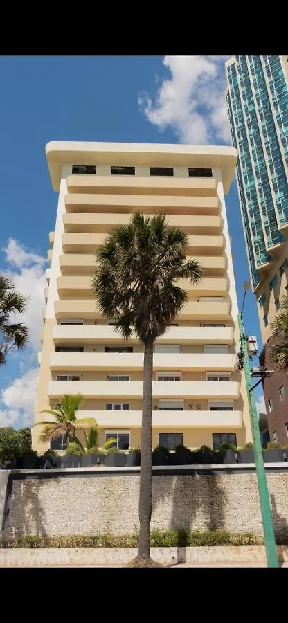 산토도밍고 Luxury Ph Oceanfront, With Pool, Free Pkg And Wifi 아파트